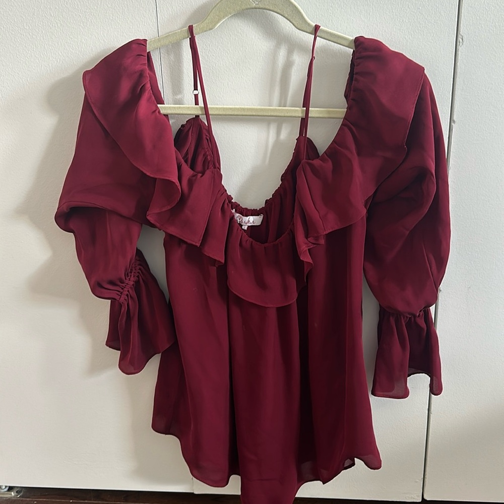 Parker Off the shoulder strappy top
